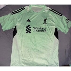 NEW Adidas Performance Men's Liverpool 25/26 Goalkeeper T-Shirt Jersey, XL